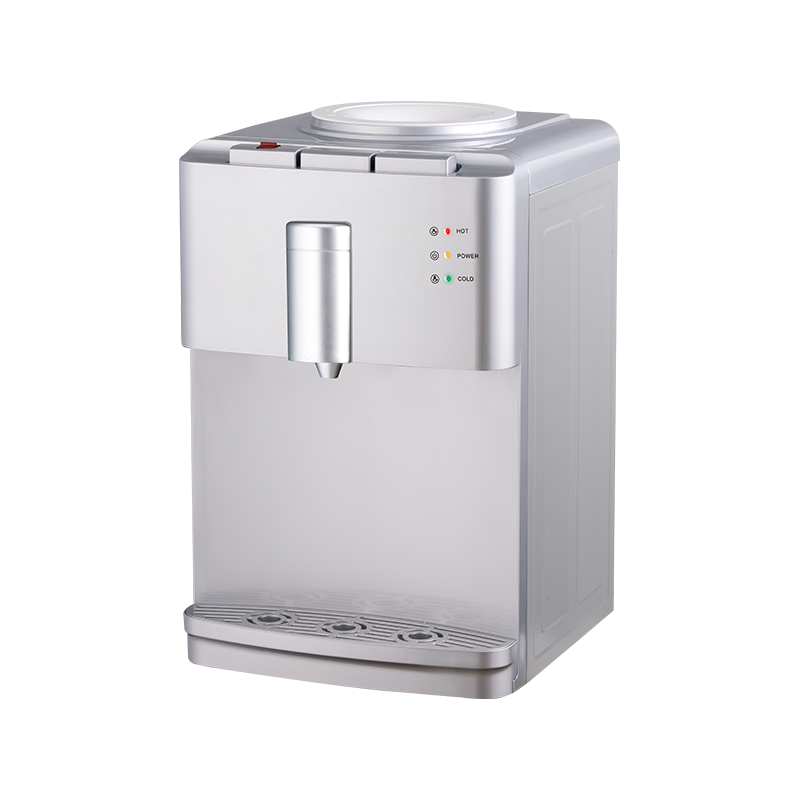 YR-2507T/YLR-2507T Argenteus Refrigerabilis Desktop Aquae Dispensator